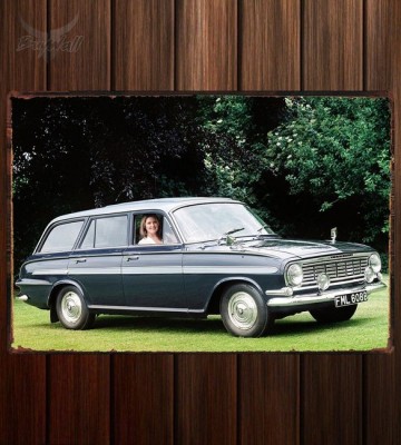 Металлическая табличка Vauxhall Victor De Luxe Estate (FB)